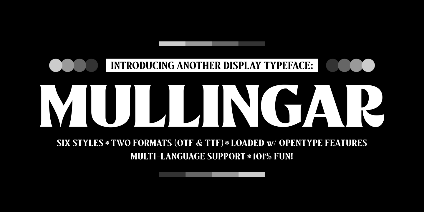 Example font Mullingar #1